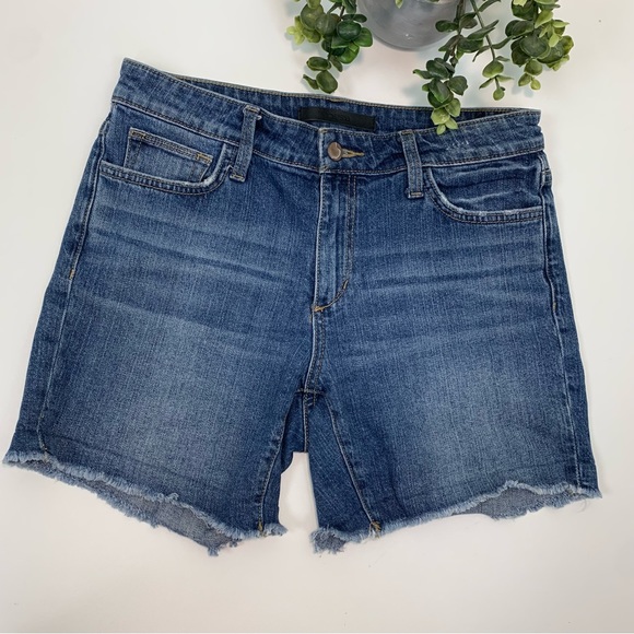 Joe’s Jeans Women’s 5” Mid High Rise Denim Jean Shorts Size 28 - Picture 4 of 14